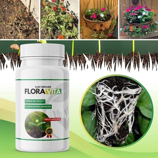 Fertilizante Profesional para plantas Floravita Revive tus plantas en días 🌱